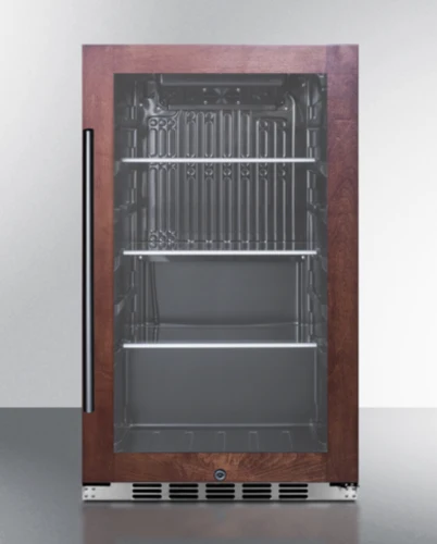 Flexible Shallow Depth Indoor Outdoor Beverage Cooler - with T3 Door Tint High-End