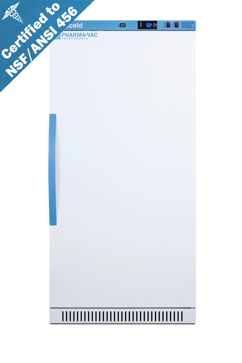 Quality 8 Cu.Ft. Upright Vaccine Refrigerator to NSF ANSI 456 Vaccine Storage Standard Specialty
