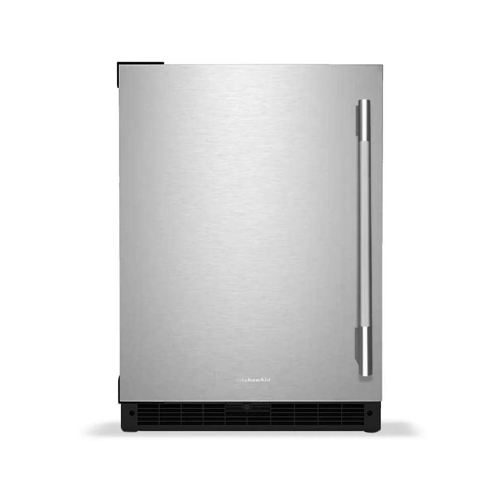 High-End 24 Undercounter Refrigerator with Stainless Steel Door Convenient