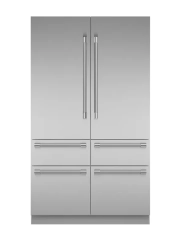 Trendy dom® Built-in French Door Bottom zer Stainless Steel Powerful
