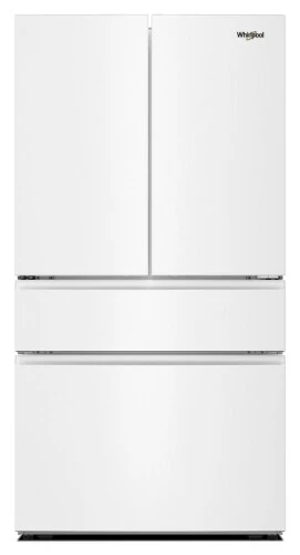 Optimized Whirlpool® 30 Cu. Ft. Family-Sized Capacity French Door Refrigerator with Flexible Temperature Drawer Premium Material