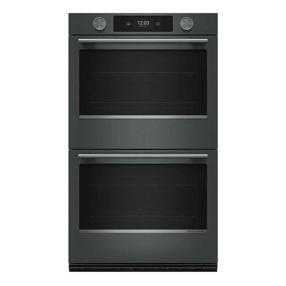 First-Class 30-inch Smart Electric Double Wall Oven with Intelligent Cooking Camera - Juniper Pure