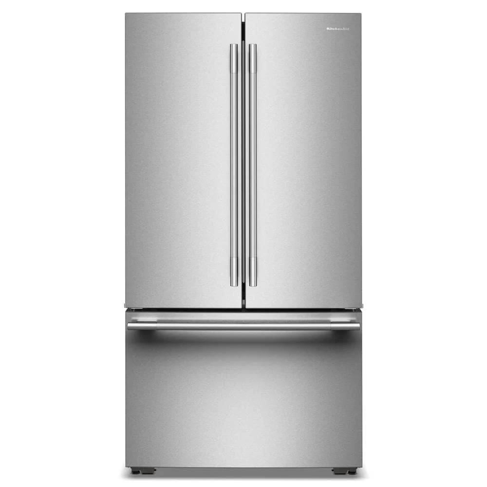 Fashionable 24 Cu. Ft. 36-Inch Counter-Depth French Door Refrigerator with Internal Water Dispenser in PrintShield® Stainless Steel Unique