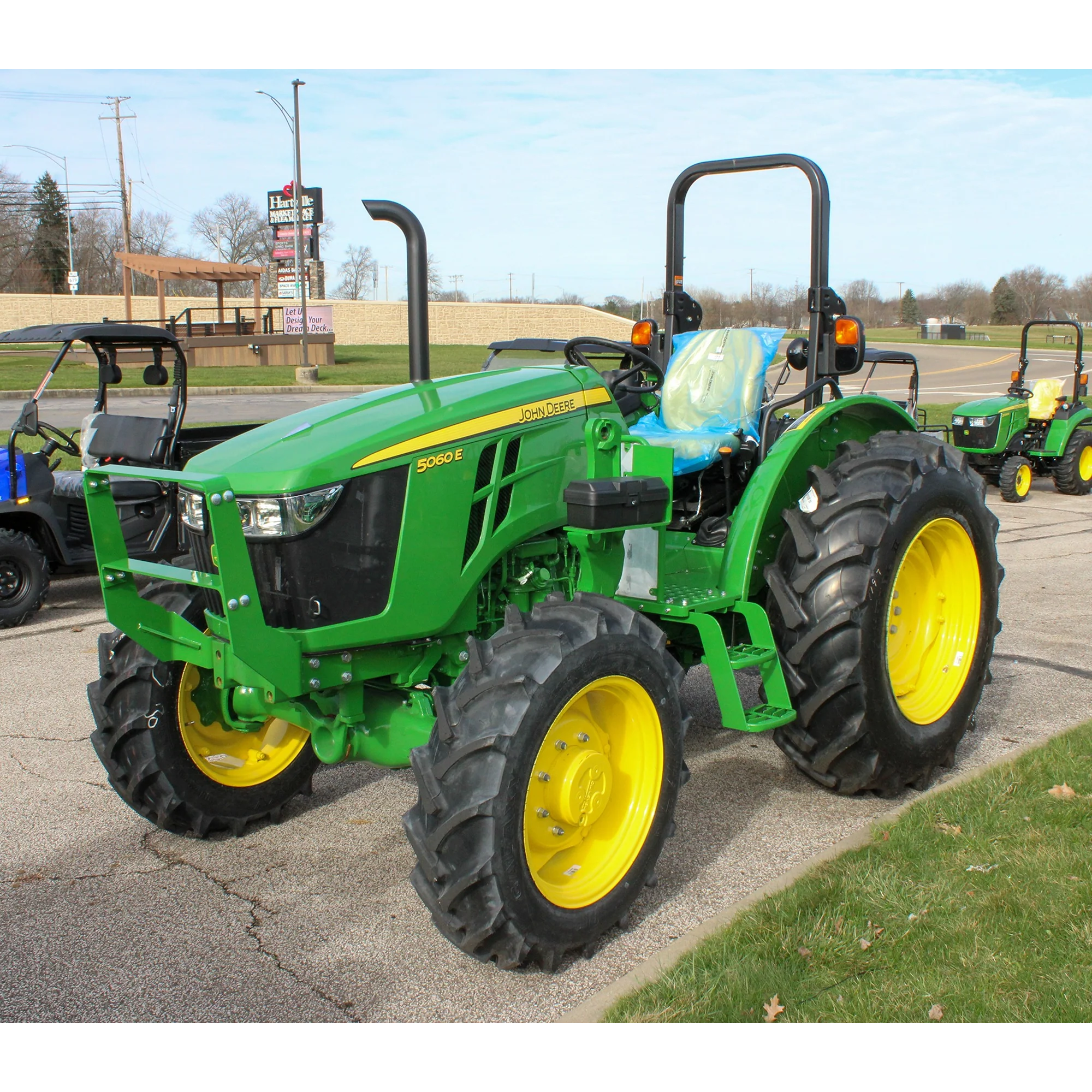 Modern John Deere JD699226 Custom 5060E Utility Tractor Reliable