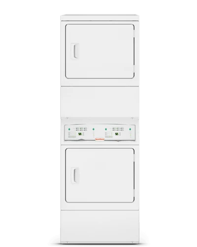 Unique 27 ELECTRIC DRYER STACK 14 CF WHITE Fine Crafted
