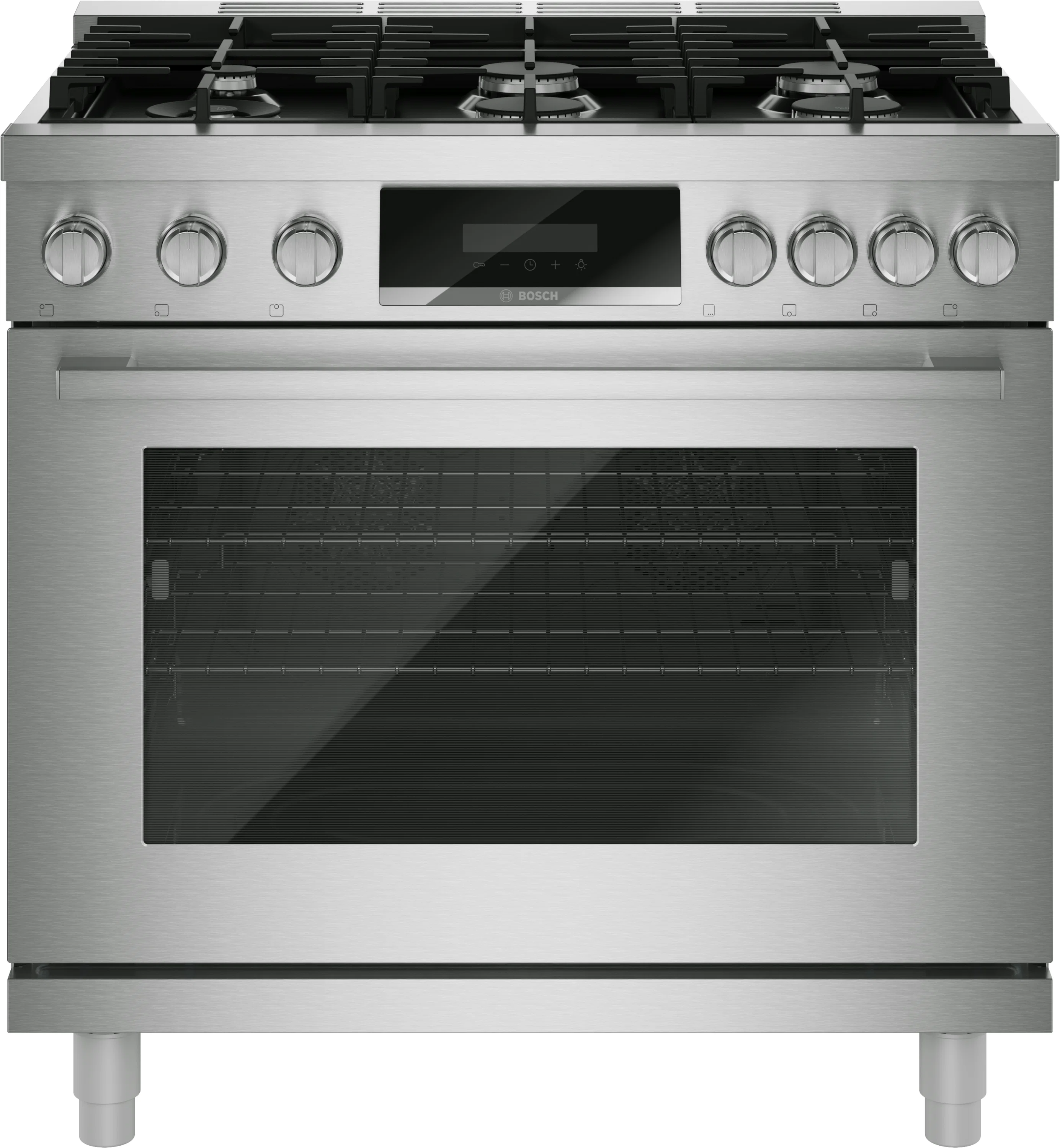 Contemporary 800 Series Gas standing Range 36'' Stainless Steel Expertly Made