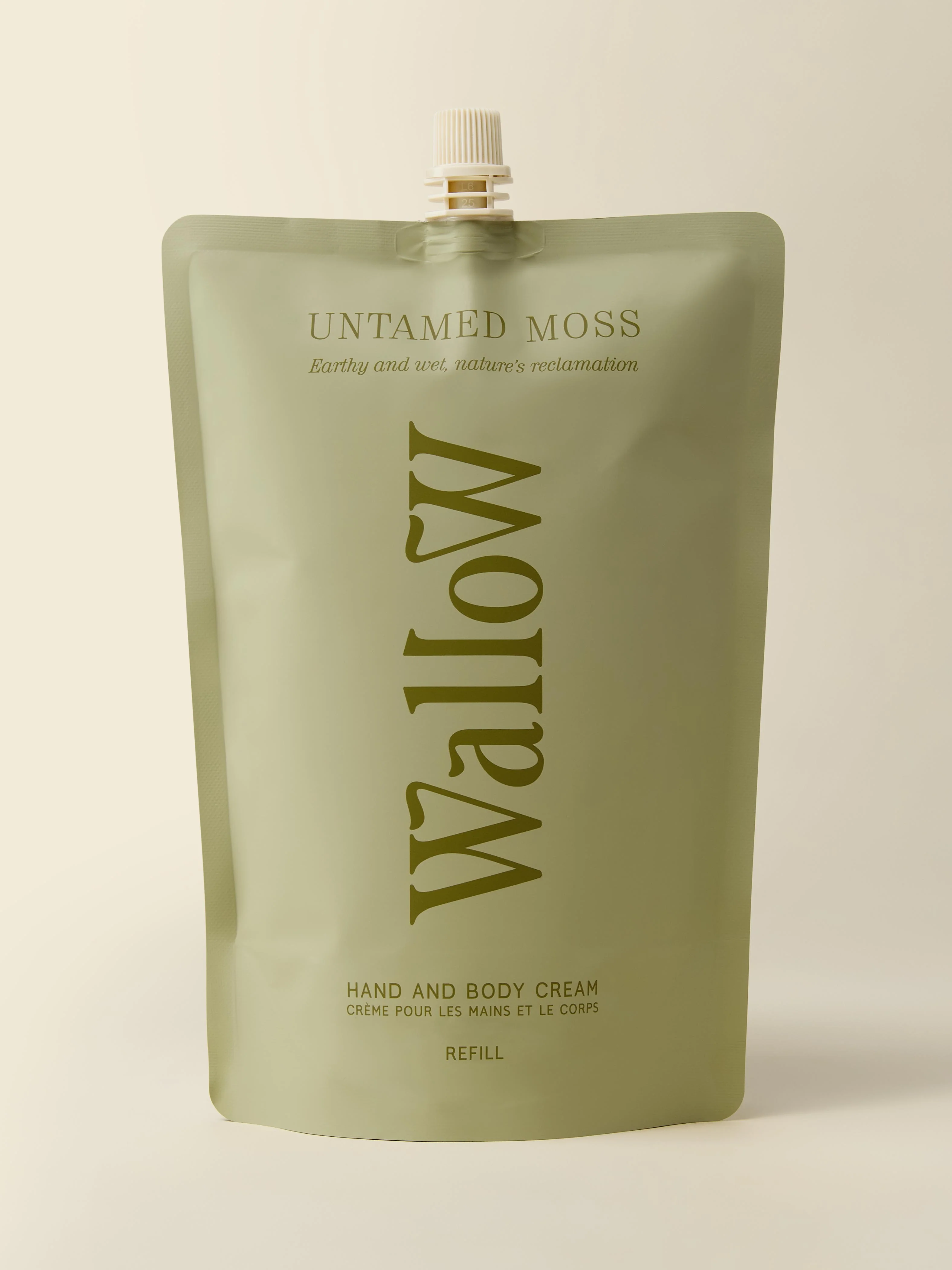 Safe Wallow Untamed Moss Hand Body Cream Refill Recyclable