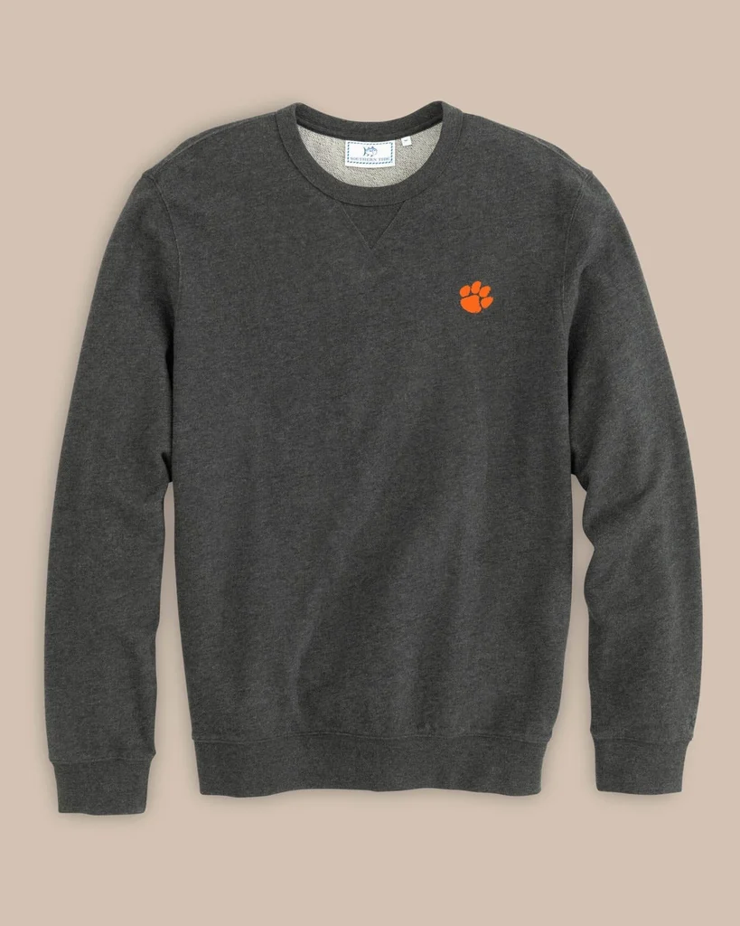 Premium Clemson Upper Deck Pullover Sweatshirt High-End