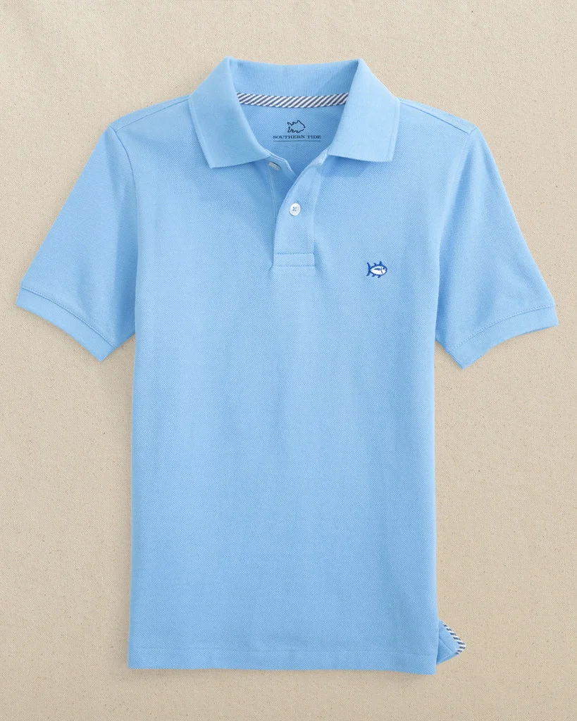 Clean Boys Skipjack Polo Shirt Functional