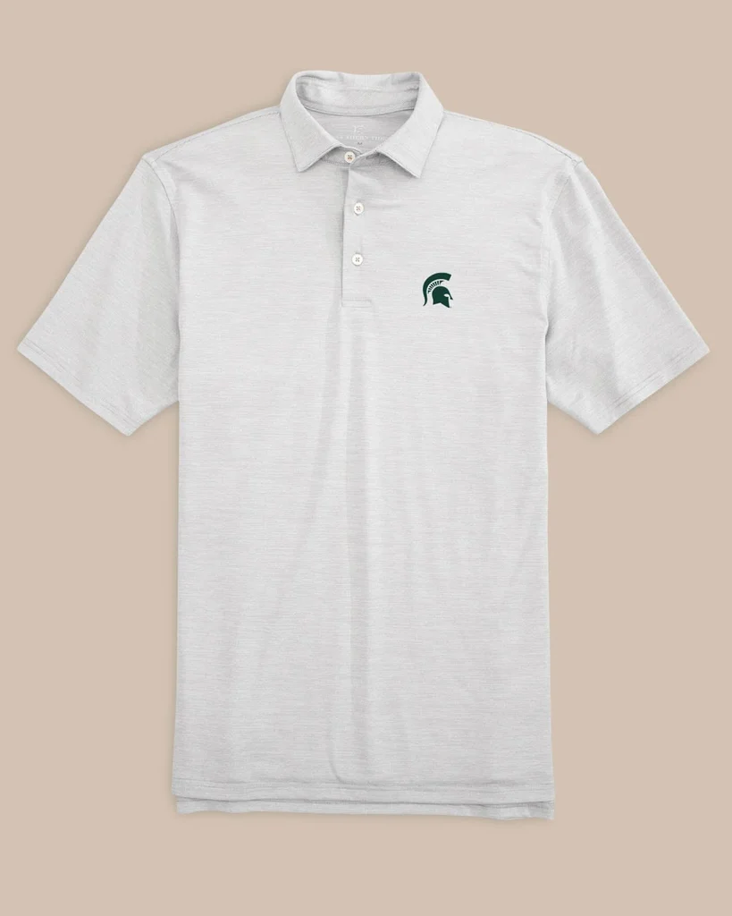 Effective Michigan State Spartans Driver Spacedye Polo Top-Quality