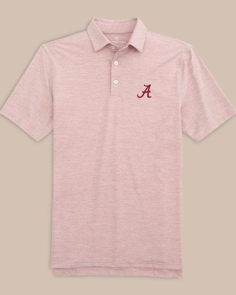 User-Friendly Alabama Crimson Tide Driver Spacedye Polo Shirt Premium