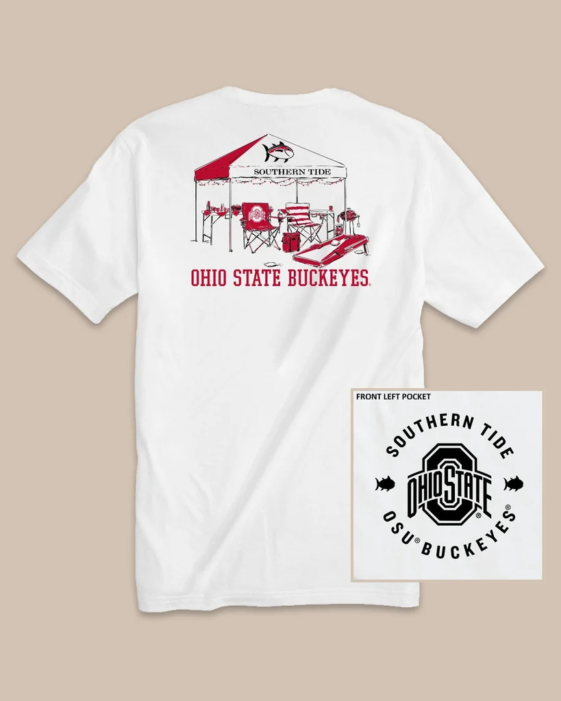 Specialty Ohio State Buckeyes Tailgate Time T-Shirt Functional
