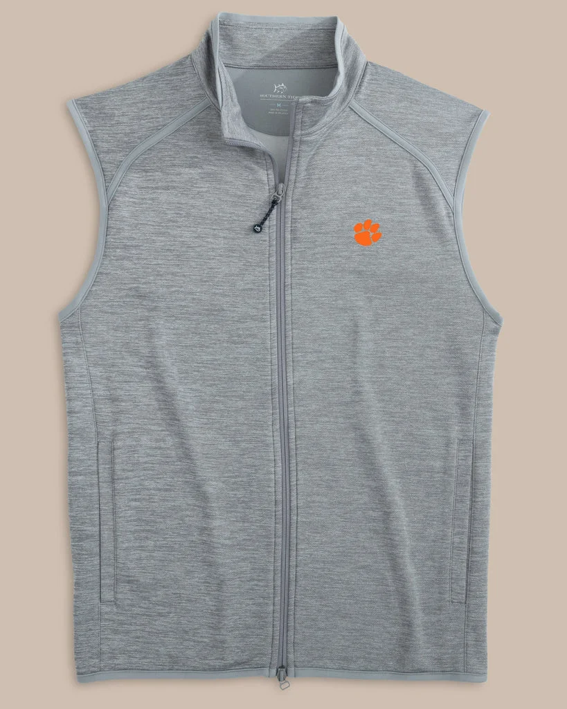 Superior Clemson Tigers Baybrook Heather Vest Versatile