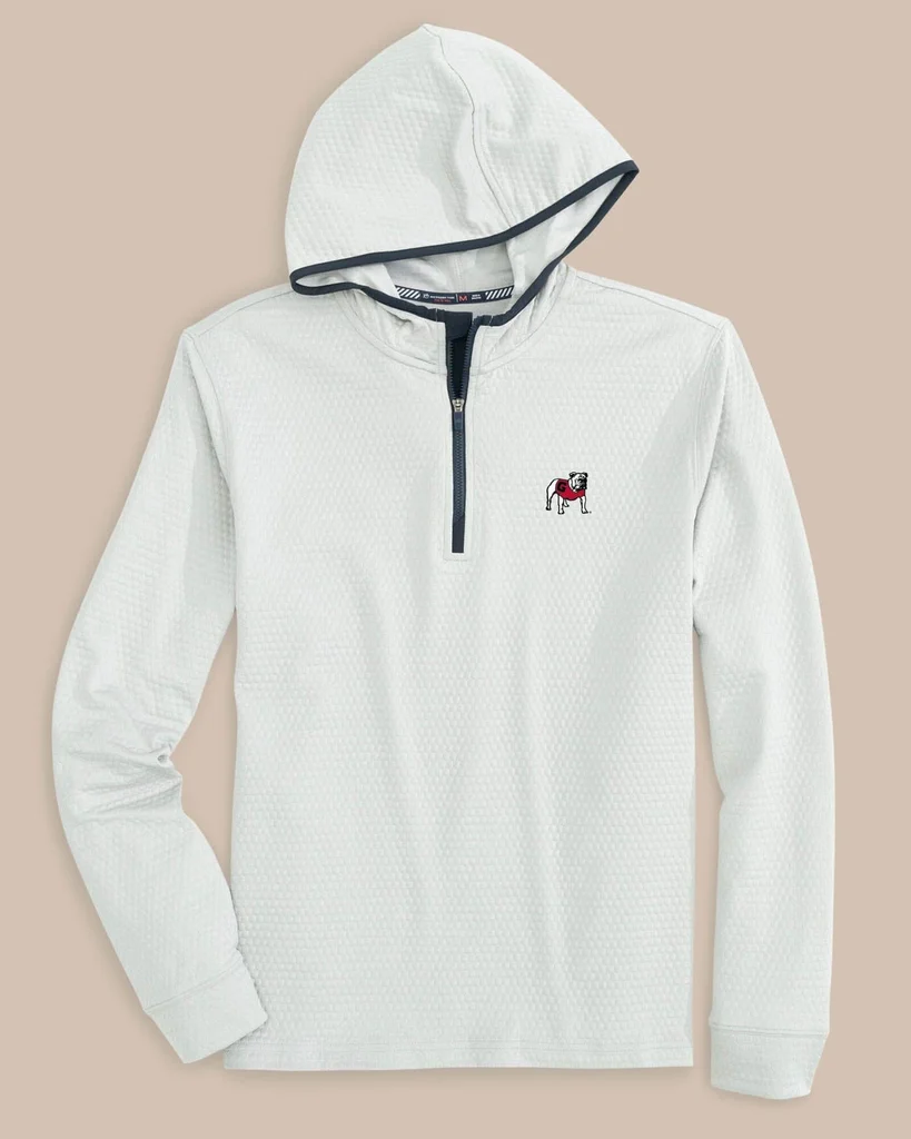 Easy-to-Use Georgia Bulldogs Scuttle Quarter Zip Hoodie Reliable