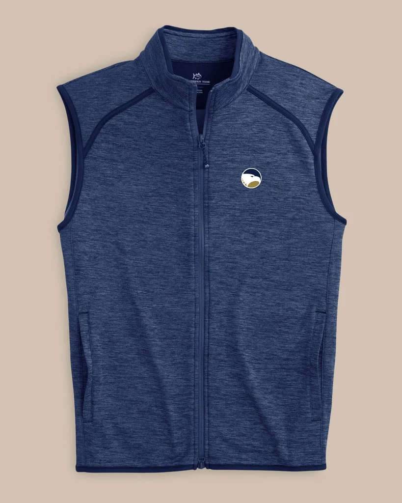 Genuine Georgia Southern Eagles Baybrook Heather Vest Natural