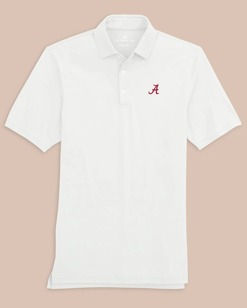 Green Alabama Crimson Tide Ryder Polo Shirt Reusable