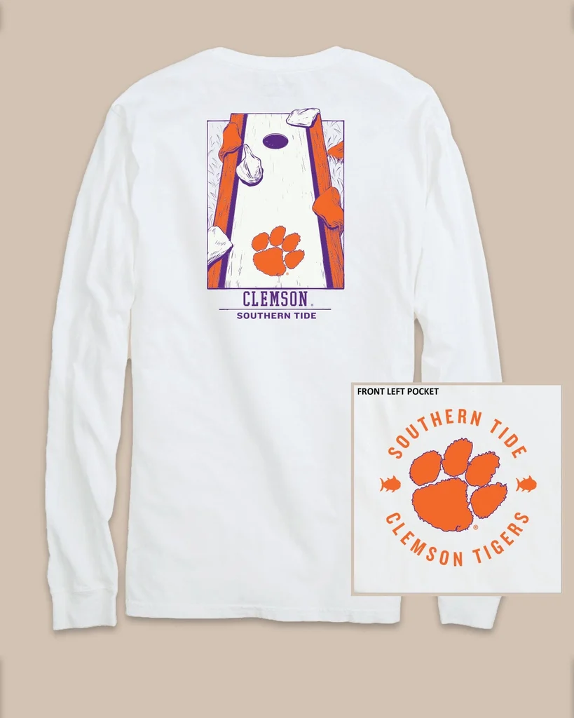 Dependable Clemson Tigers Gameday Cornhole Board T-Shirt Next-Generation
