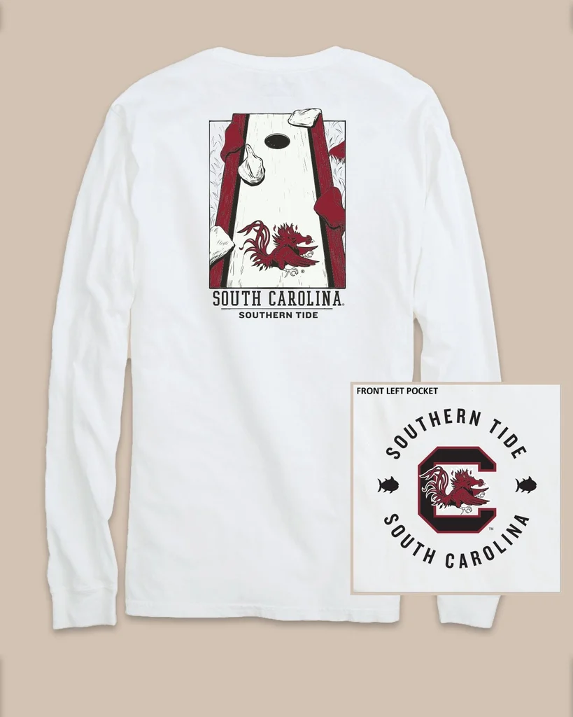 Responsible USC Gamecocks Gameday Cornhole Board T-Shirt Reliable