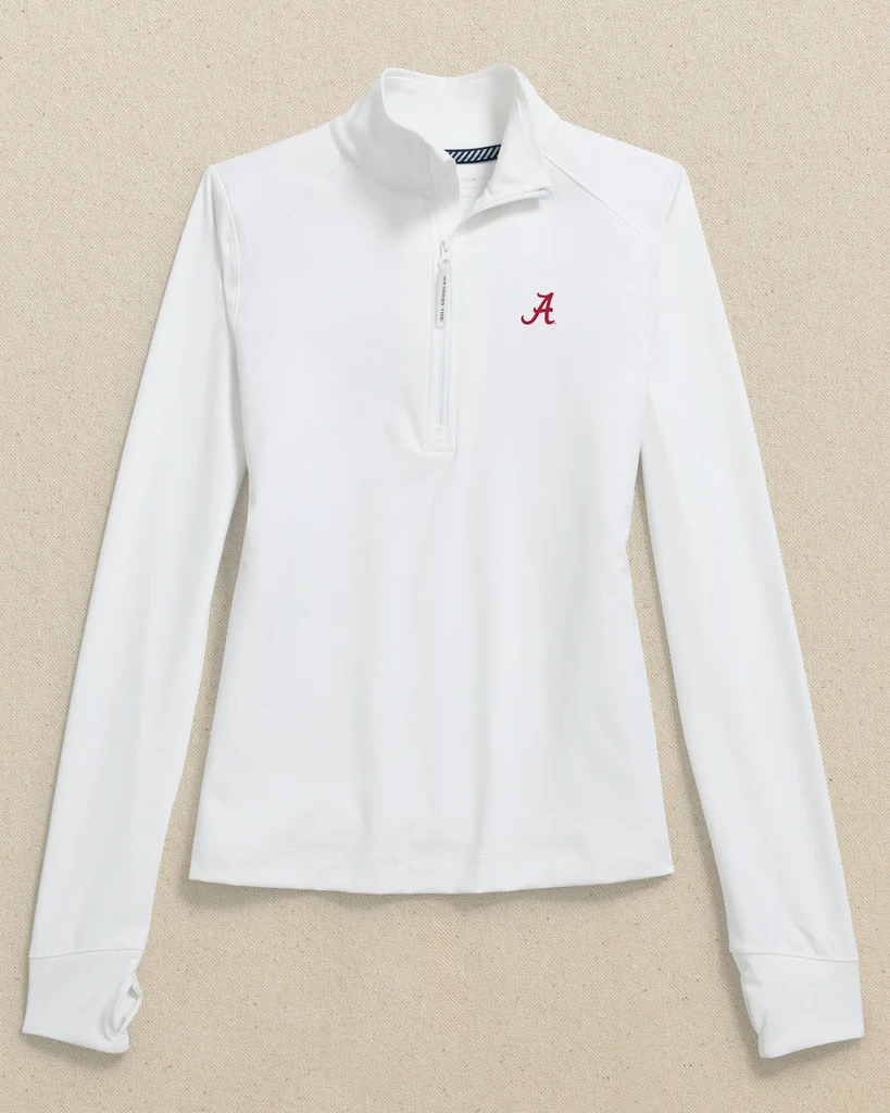 Elegant Alabama Crimson Tide Women's Runaround Quarter Zip Unique
