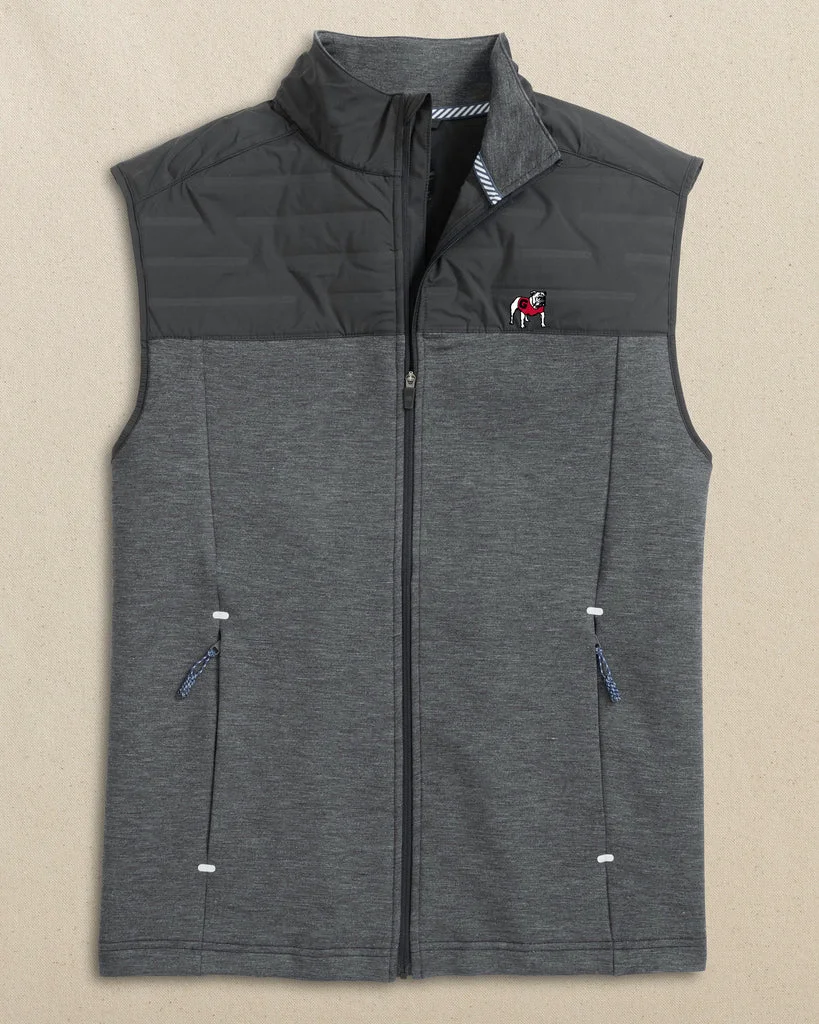 Prestigious Georgia Bulldogs Coligny Quilted Vest Consistent