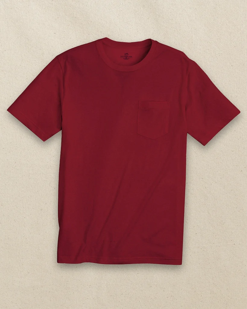 Breathable Classic Short Sleeve Pocket T-Shirt User-Friendly