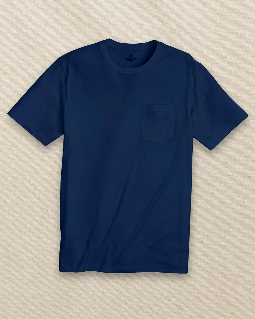 Practical Classic Short Sleeve Pocket T-Shirt Minimalist
