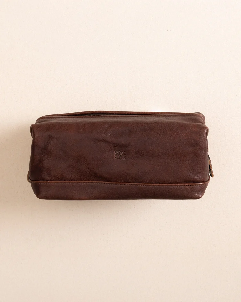 Solid Il Bisonte Travel Bag Fast