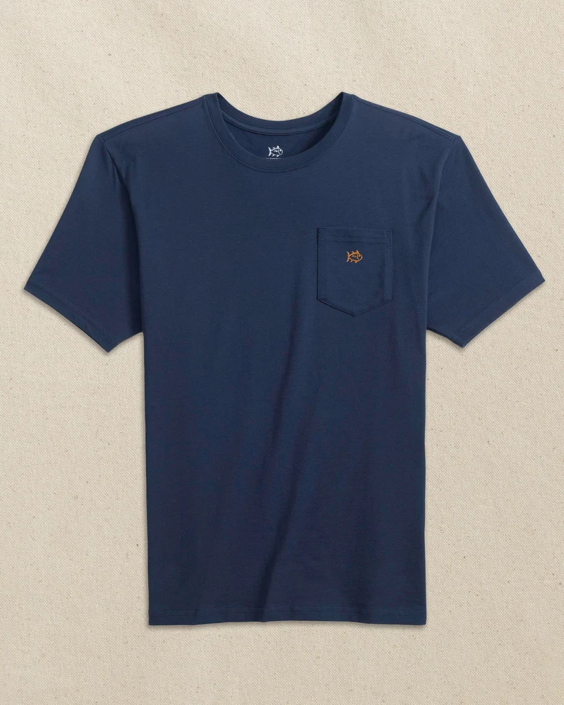 Consistent Embroidered Skipjack Short Sleeve T-Shirt Fashionable
