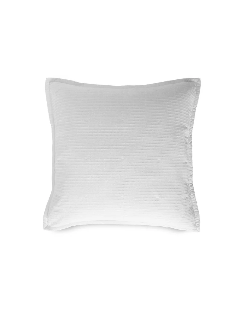 Premium Ocean Isle White Euro Sham Enhanced