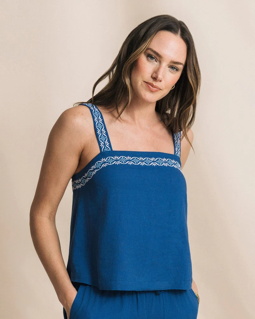 Soft Arabelle Embroidered Top Stylish