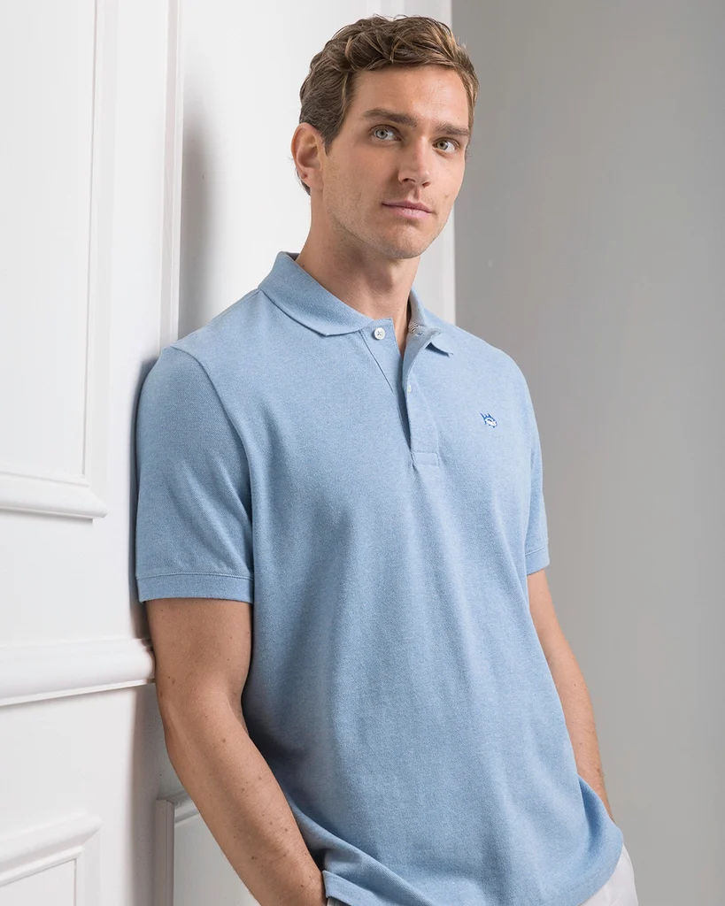 Dependable Heather Skipjack Polo Healthy