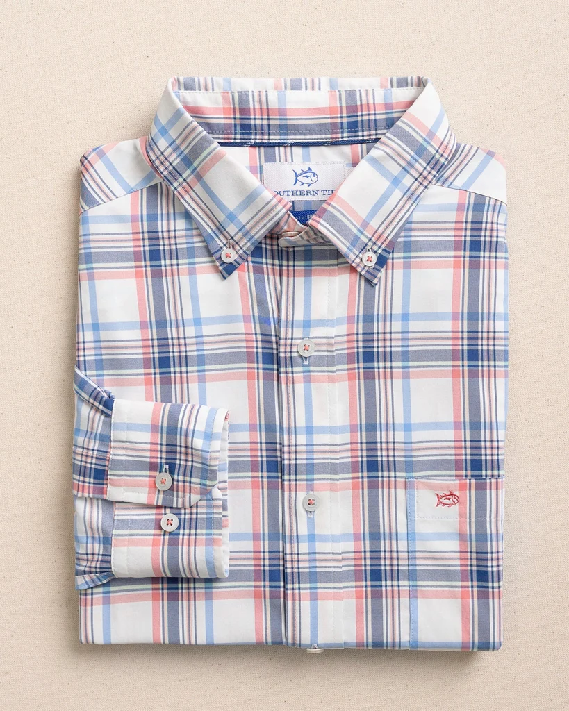 Relaxed Gulf Haven Coastal Breeze® Sport Shirt Modern