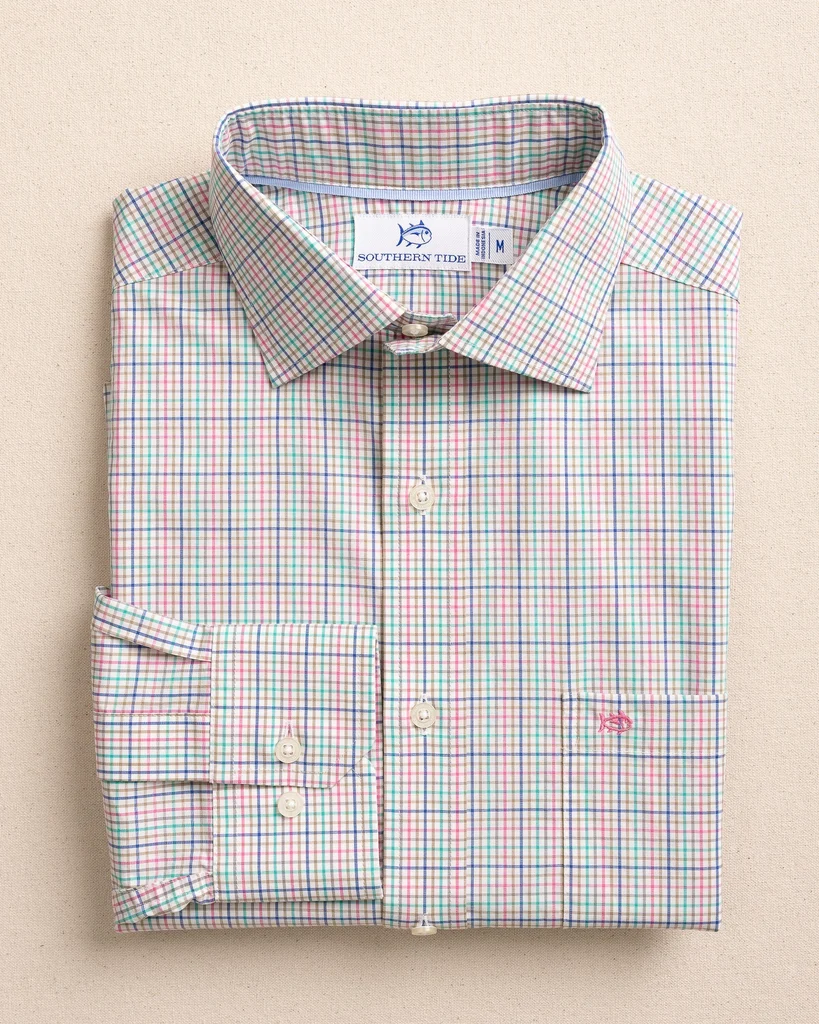 Effective Hillyer Plaid Charleston Sport Shirt Soft