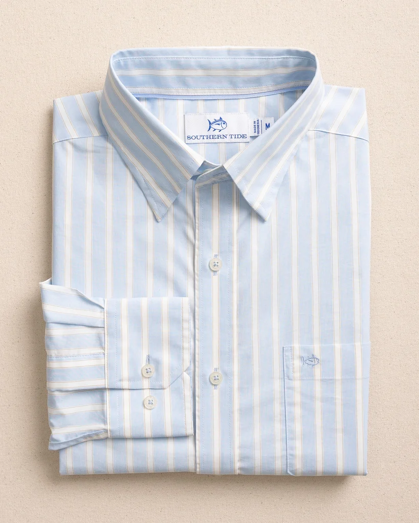 Exclusive Marshside Stripe Charleston Sport Shirt Secure