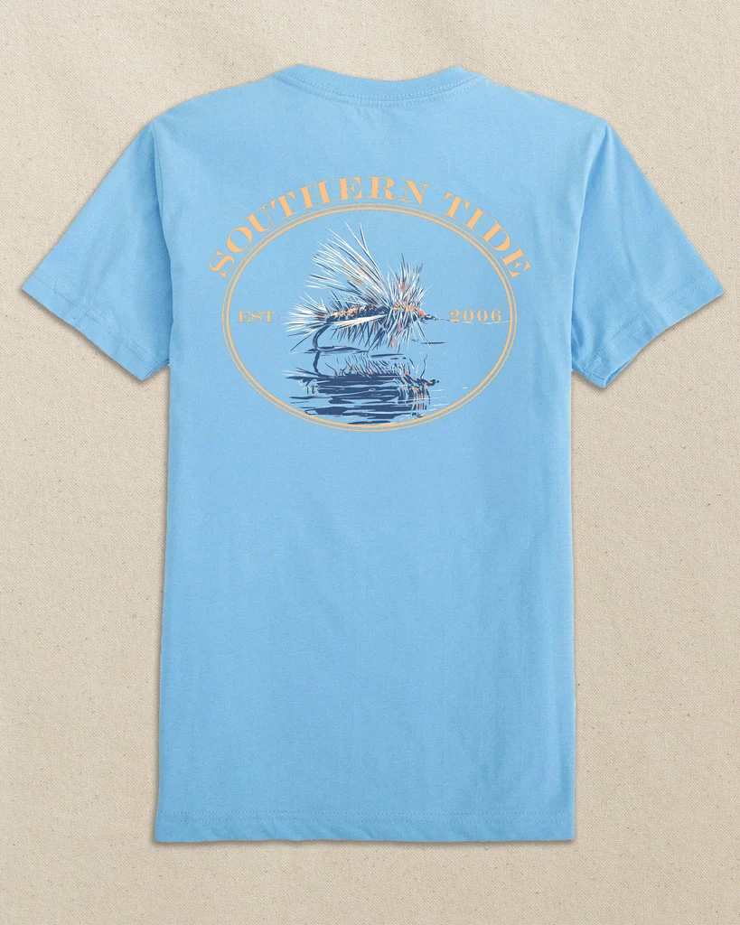 High-Grade Kids Fly On Water Surface Short Sleeve T-Shirt Responsible