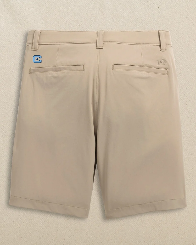 Smooth Citadel Bulldogs Birdie 8 Coastal Breeze® Performance Short Luxury