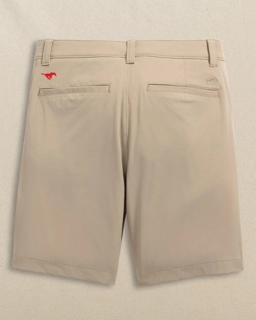 User-Friendly SMU Mustangs Birdie 8 Coastal Breeze® Performance Short Quality