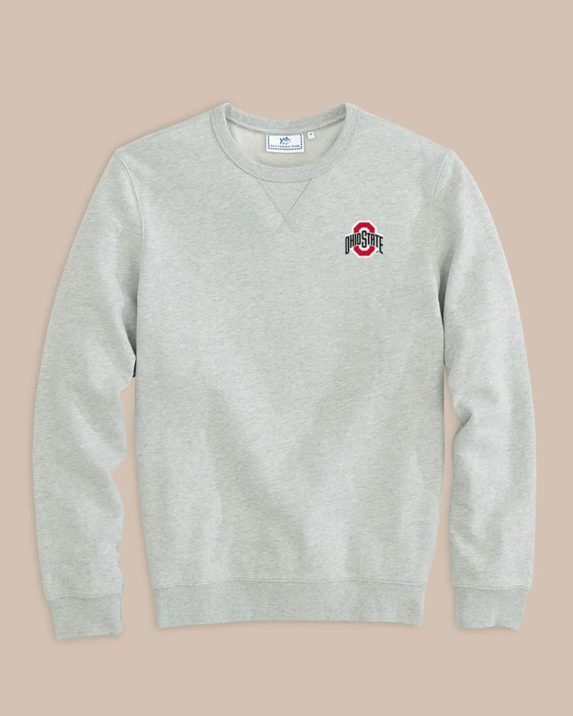 Luxury Ohio State Buckeyes Upper Deck Pullover Sweatshirt Modern