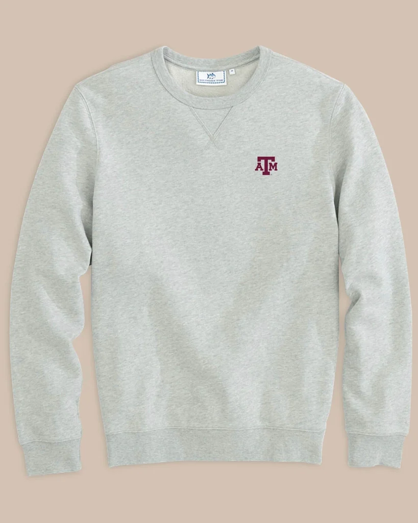 Elegant Texas A M Aggies Upper Deck Pullover Sweatshirt Excellent