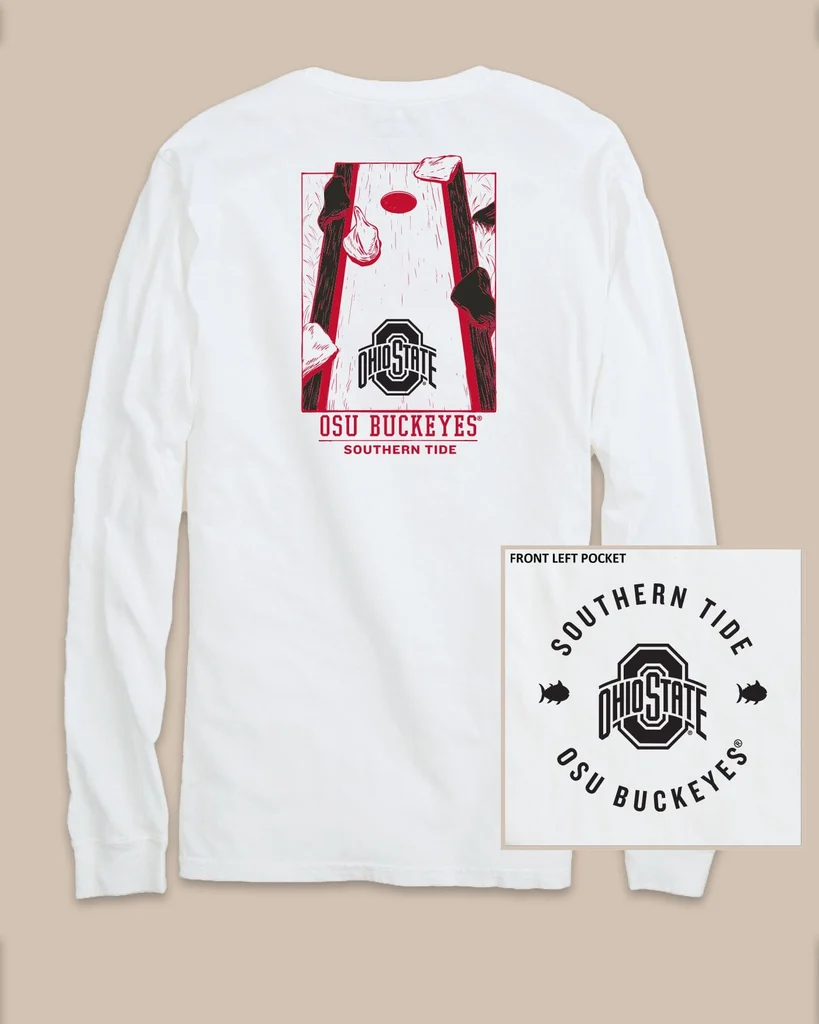 Next-Generation Ohio State Buckeyes Gameday Cornhole Board T-Shirt Premium Material
