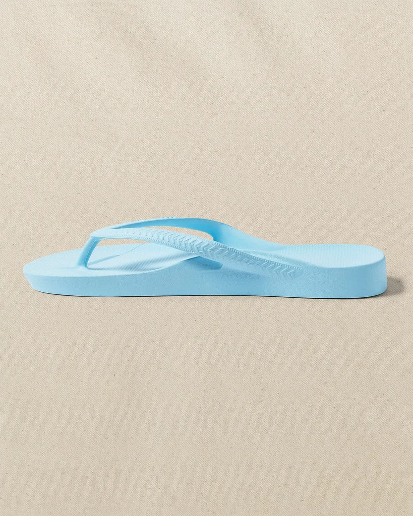 Effective Archies Sky Blue Arch Support Flip Flop Recyclable