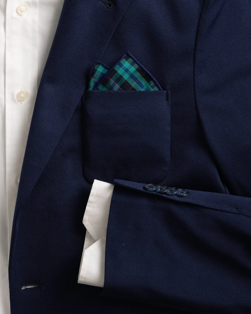 User-Friendly Macleod Tartan Pocket Square Official