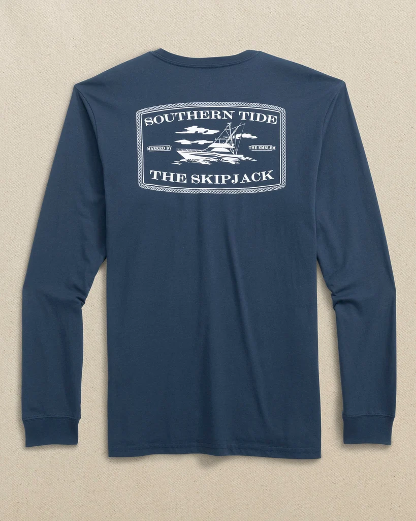 Clean Retro Skipjack Long Sleeve T-Shirt Innovative