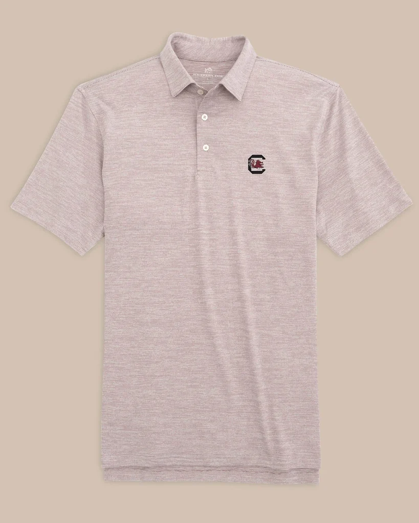 Flexible USC Gamecocks Driver Spacedye Polo Shirt Optimized