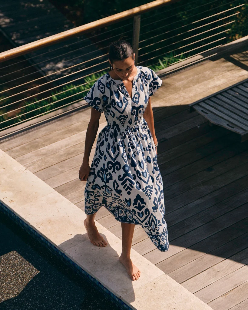 Casual Ana Dolman Sleeve Maxi Dress Fashionable