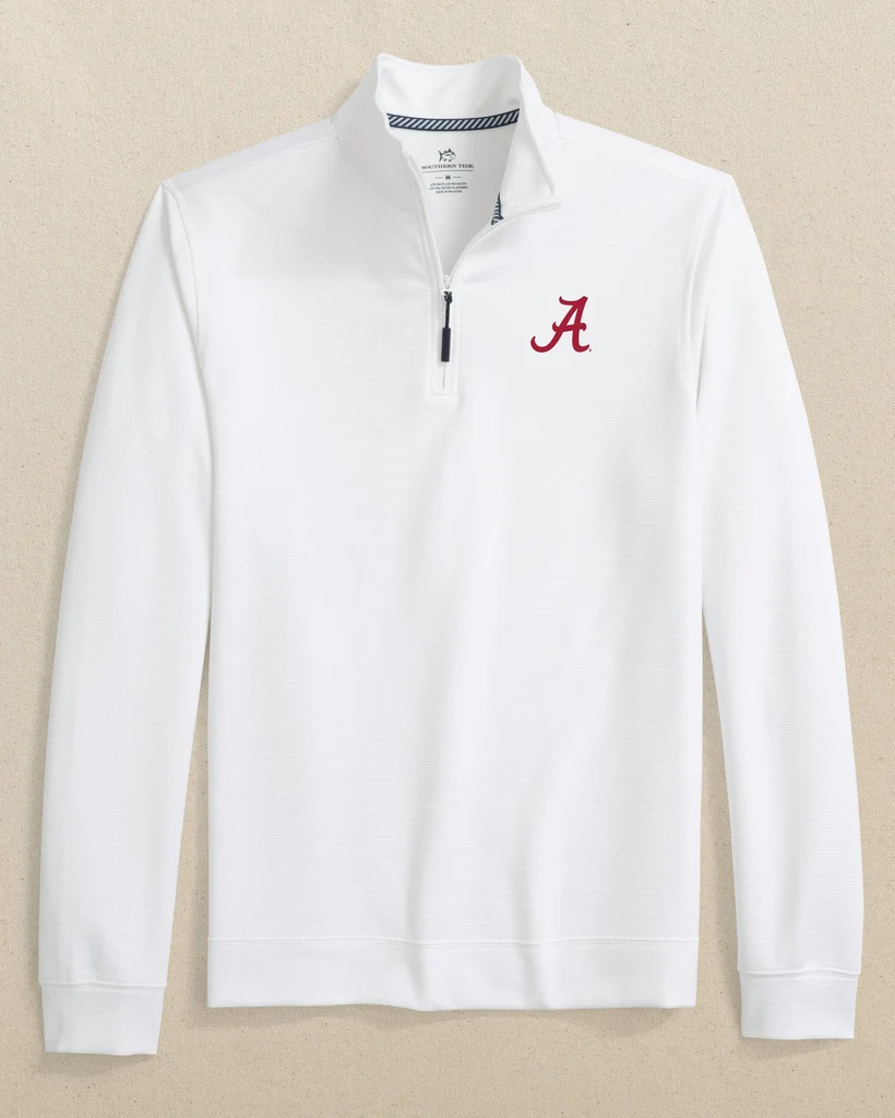 Crafted Alabama Crimson Tide Schooner Quarter Zip Artisan