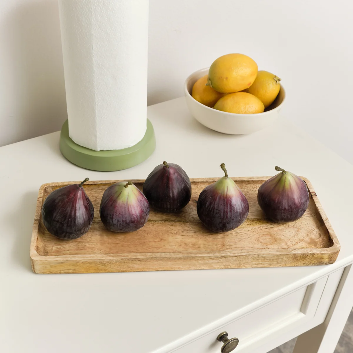 Proven Mango Wood Rectangular Decorative Tray - 34.5cm Long-Lasting