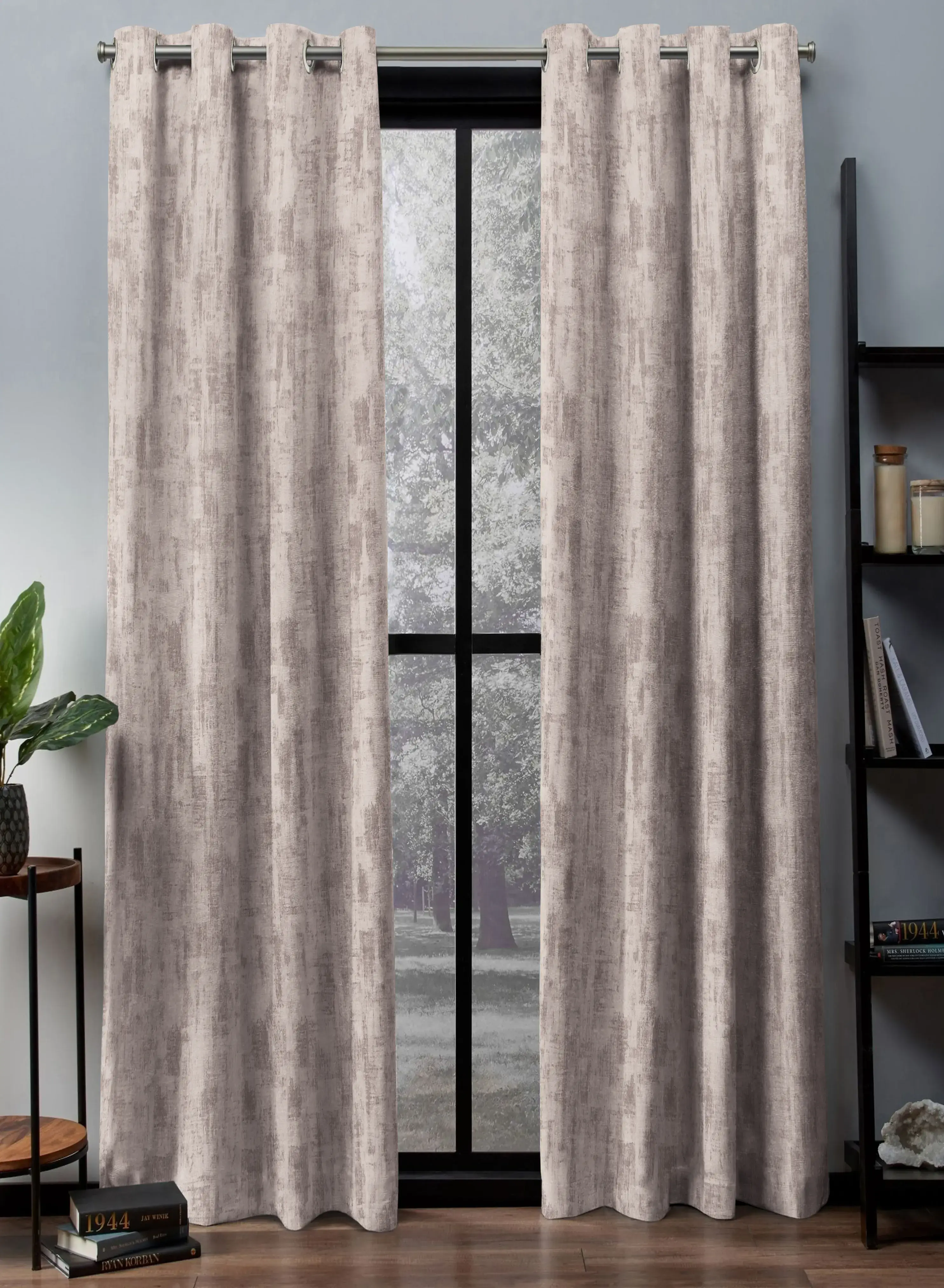 Unique Bling Rustic Vibe Room Darkening Curtains Cotton Dark Beige Set of 2The Guide to Measuring and Choosing Curtains Pure