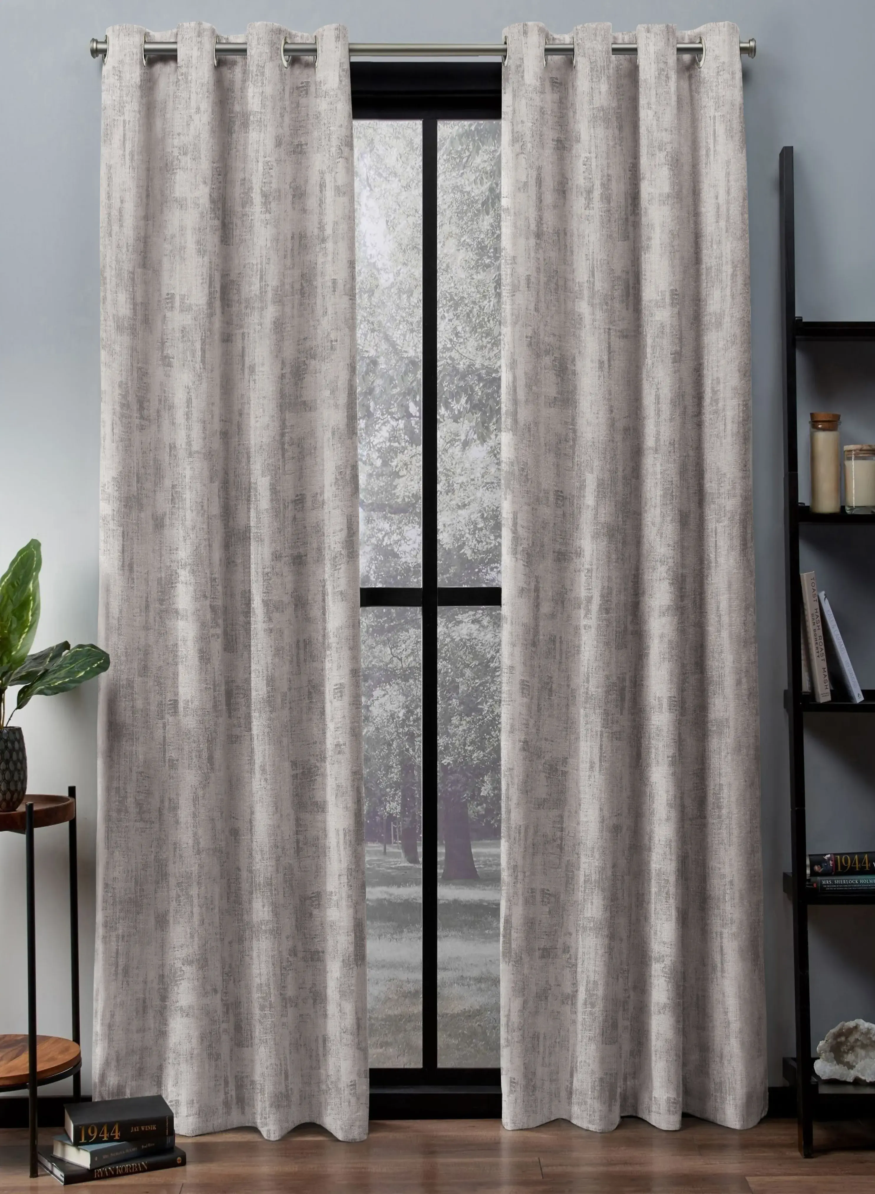 Clean Bling Rustic Vibe Room Darkening Curtains Cotton Cream Set of 2The Guide to Measuring and Choosing Curtains Versatile
