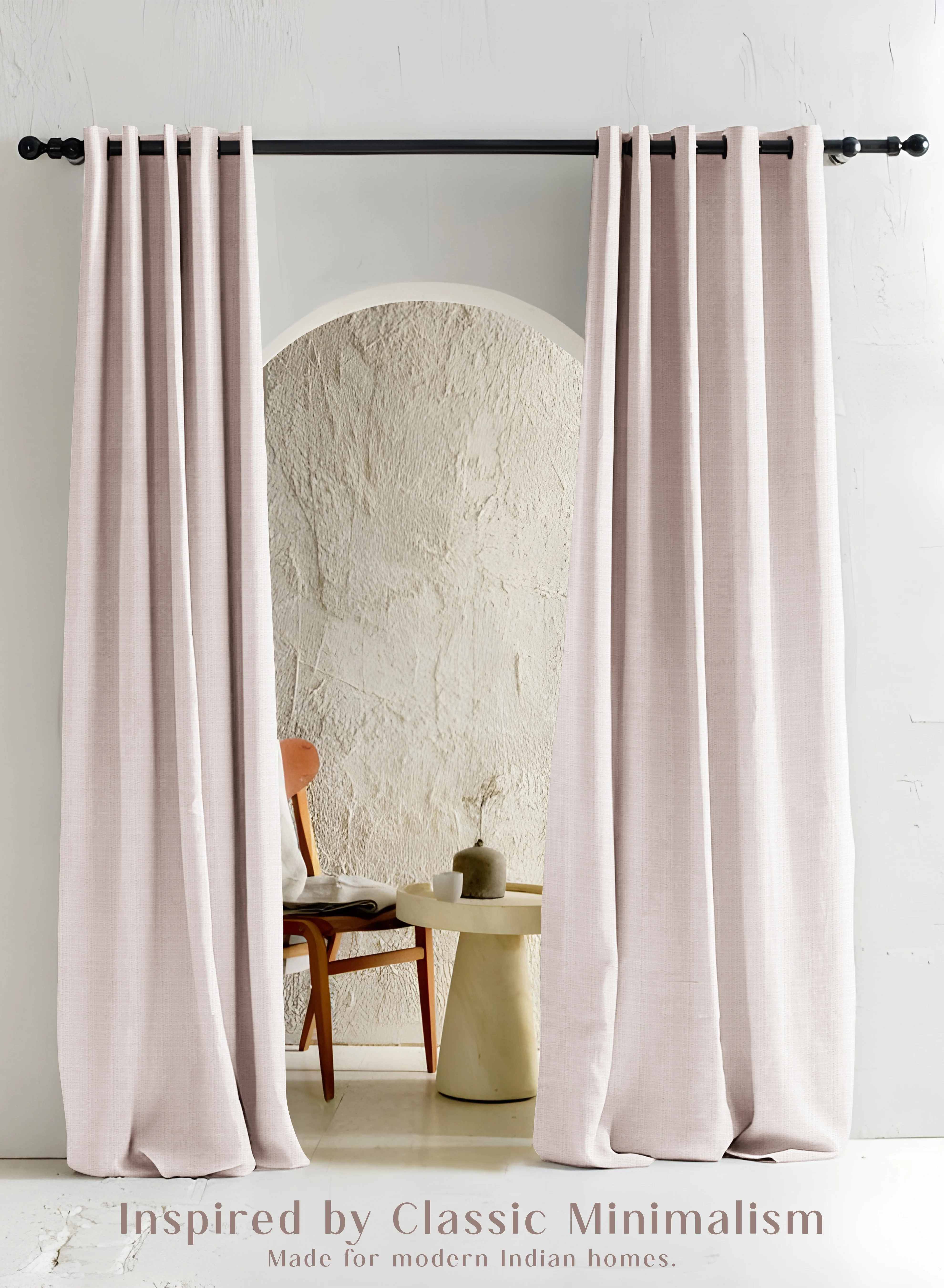 Effective Cocoon Minimal Texture Room Darkening Curtains Modern Aesthetic Off White Set of 2 Fully CustomizableThe Guide to Measuring and Choosing Curtains Expertly Made